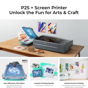 xTool P2S 55W Desktop CO2 Laser Cutter for Education: The Future of Classroom Innovation P2S 55W Laser Cutter