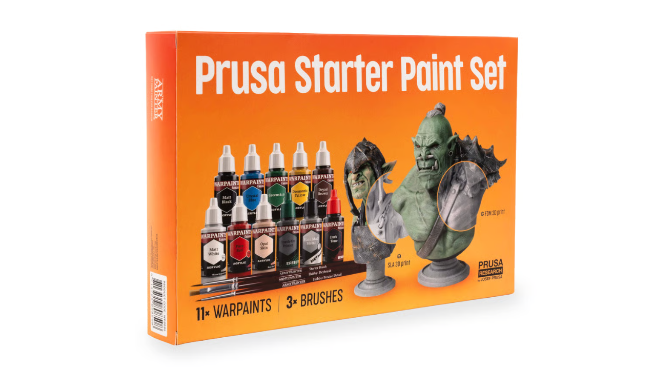 Prusa, Paint Set